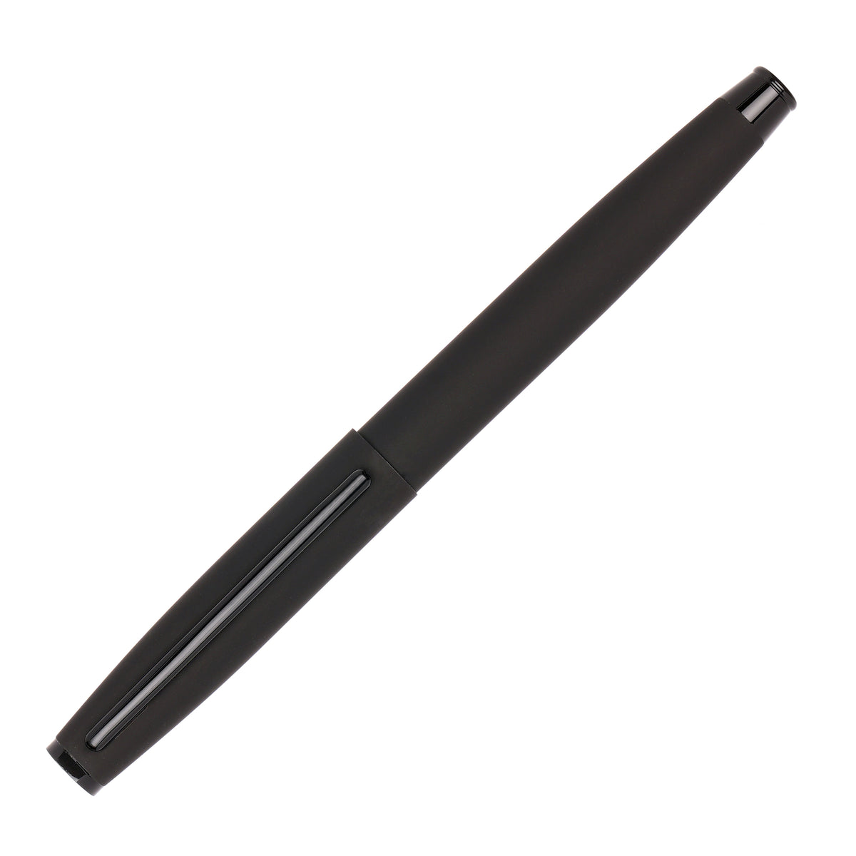 Branded Matt Stainless Steel Rollerball Pen