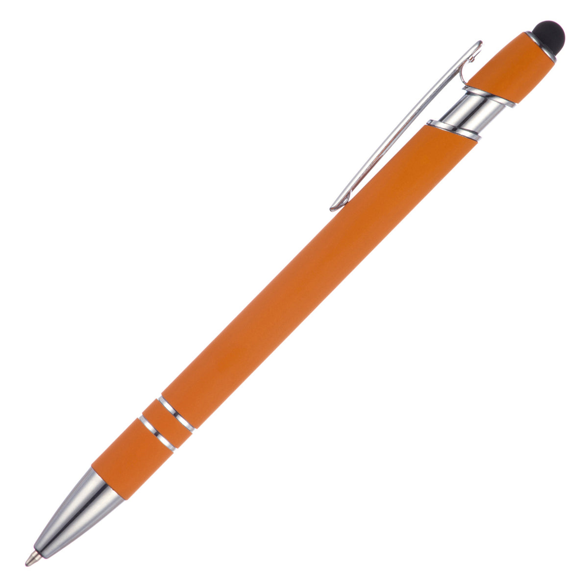 Branded Sleek Soft Feel Recycled Aluminium Ball Pen