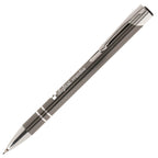 Branded Recycled Aluminium Mechanical Pencil in GUN METAL