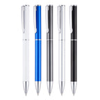 Branded Slim Twist Action Recycled Aluminium Ball Pen