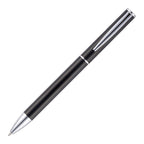 Branded Slim Twist Action Recycled Aluminium Ball Pen