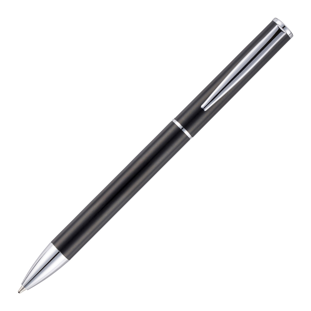 Branded Slim Twist Action Recycled Aluminium Ball Pen