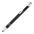 Branded Soft Feel Recycled Aluminium Stylus Ball Pen