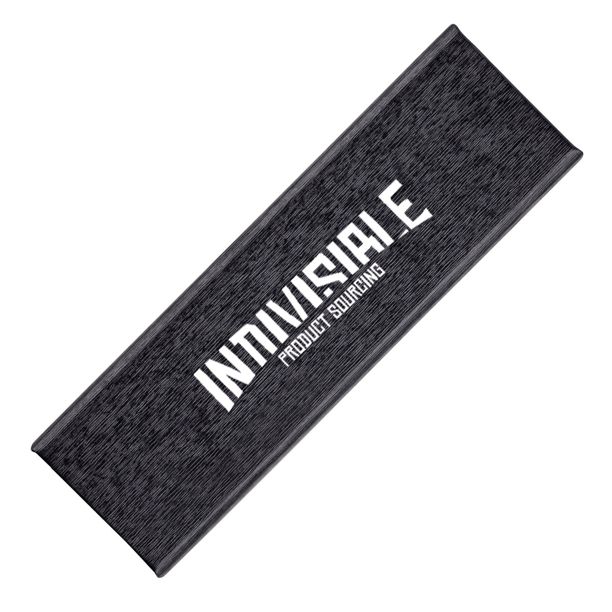 Branded Two Tone Pen Box with Magnetic Fold Over Cover