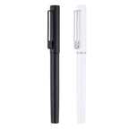 Branded Heavyweight Stainless Steel Capped Rollerball