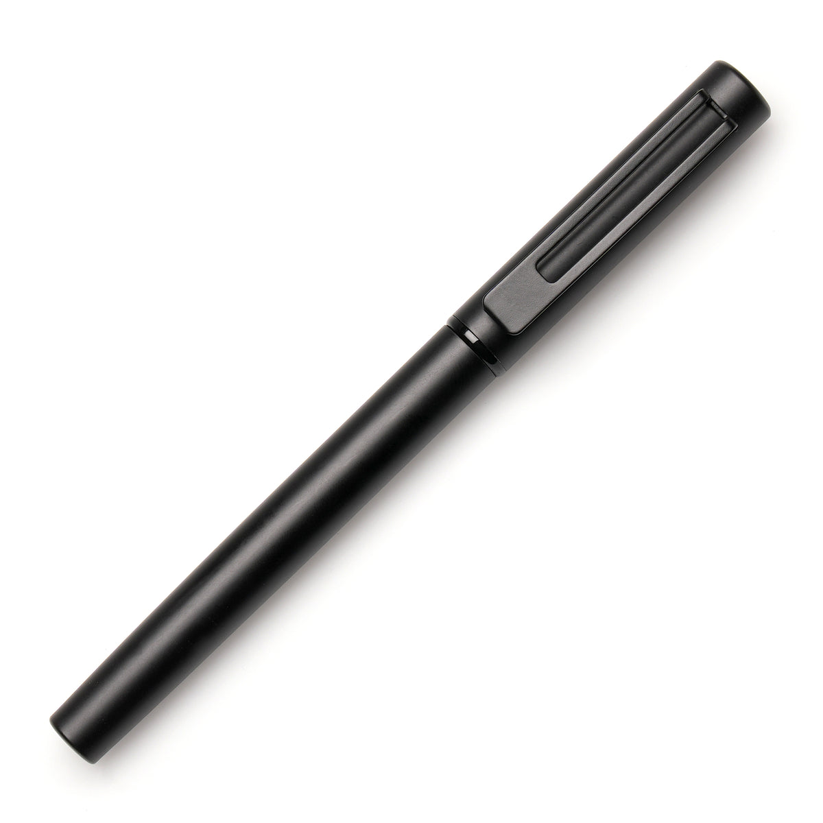 Branded Heavyweight Stainless Steel Capped Rollerball