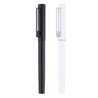 Branded Heavyweight Stainless Steel Capped Rollerball