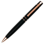Branded Rose Gold Accent Stainless Steel Ball Pen