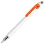 Branded Two Tone Twist Action Ball Pen