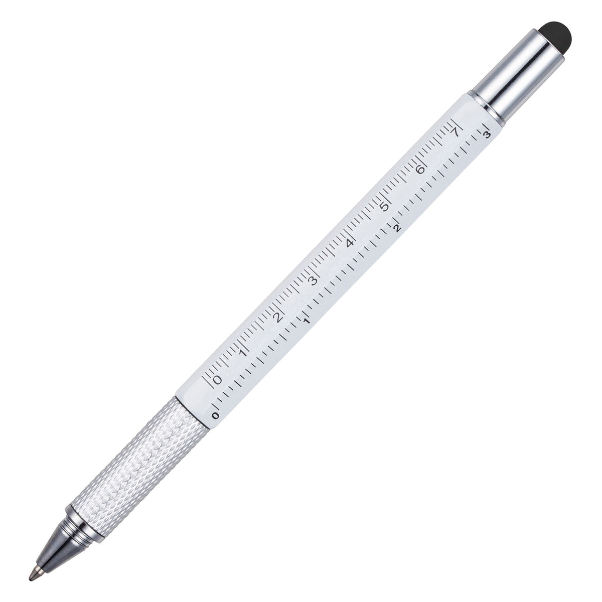 Branded Multi Tool Pen with Stylus and Screwdrivers in BLACK