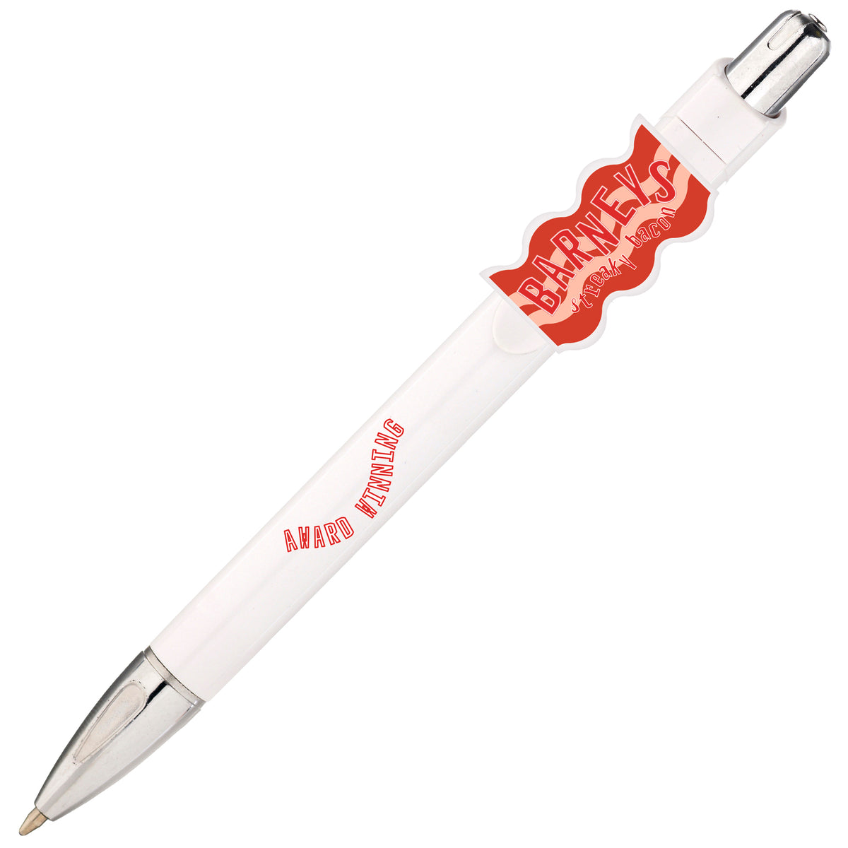 Branded Push Action Ball Pen for QR Codes