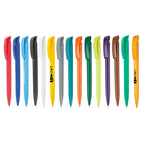 Branded Coloured Push Action Ball Pen