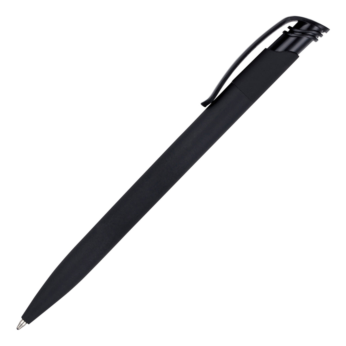 Branded Soft Feel Push Action Ball Pen