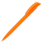 Branded Recycled ABS Push-Action Ball Pen with Jumbo Refill