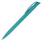 Branded Recycled ABS Push-Action Ball Pen with Jumbo Refill