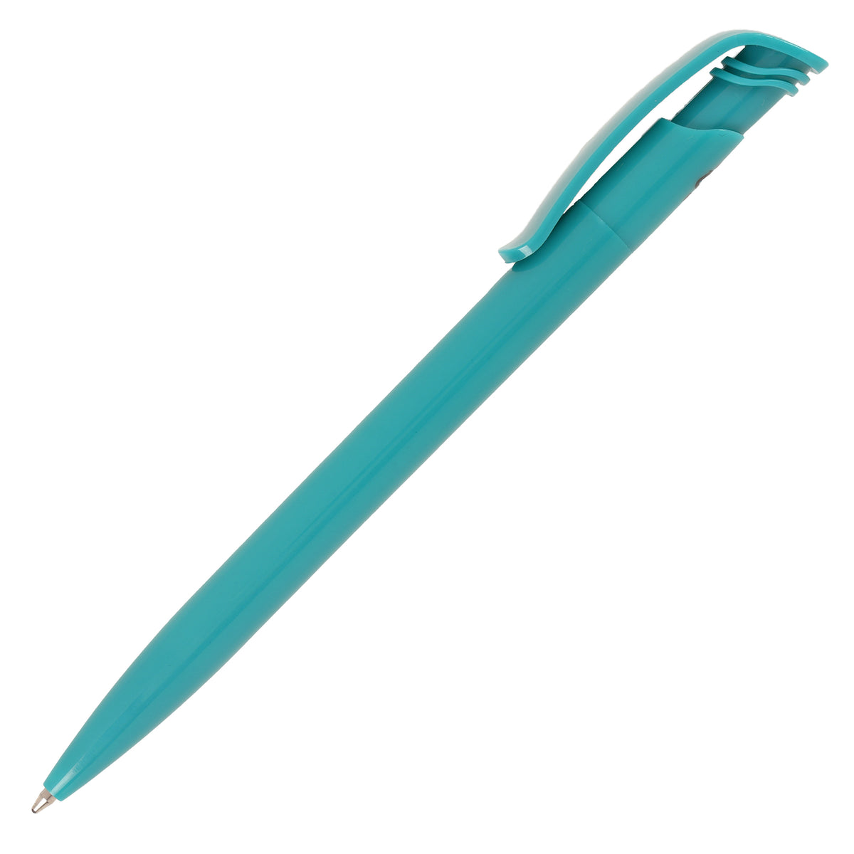 Branded Recycled ABS Push-Action Ball Pen with Jumbo Refill