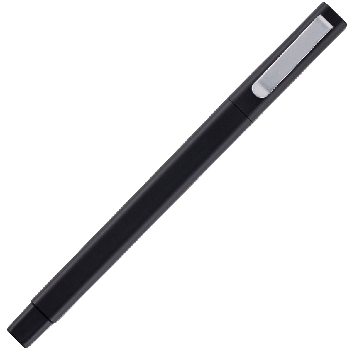 Branded Matt Capped Ball Pen with Square Barrel