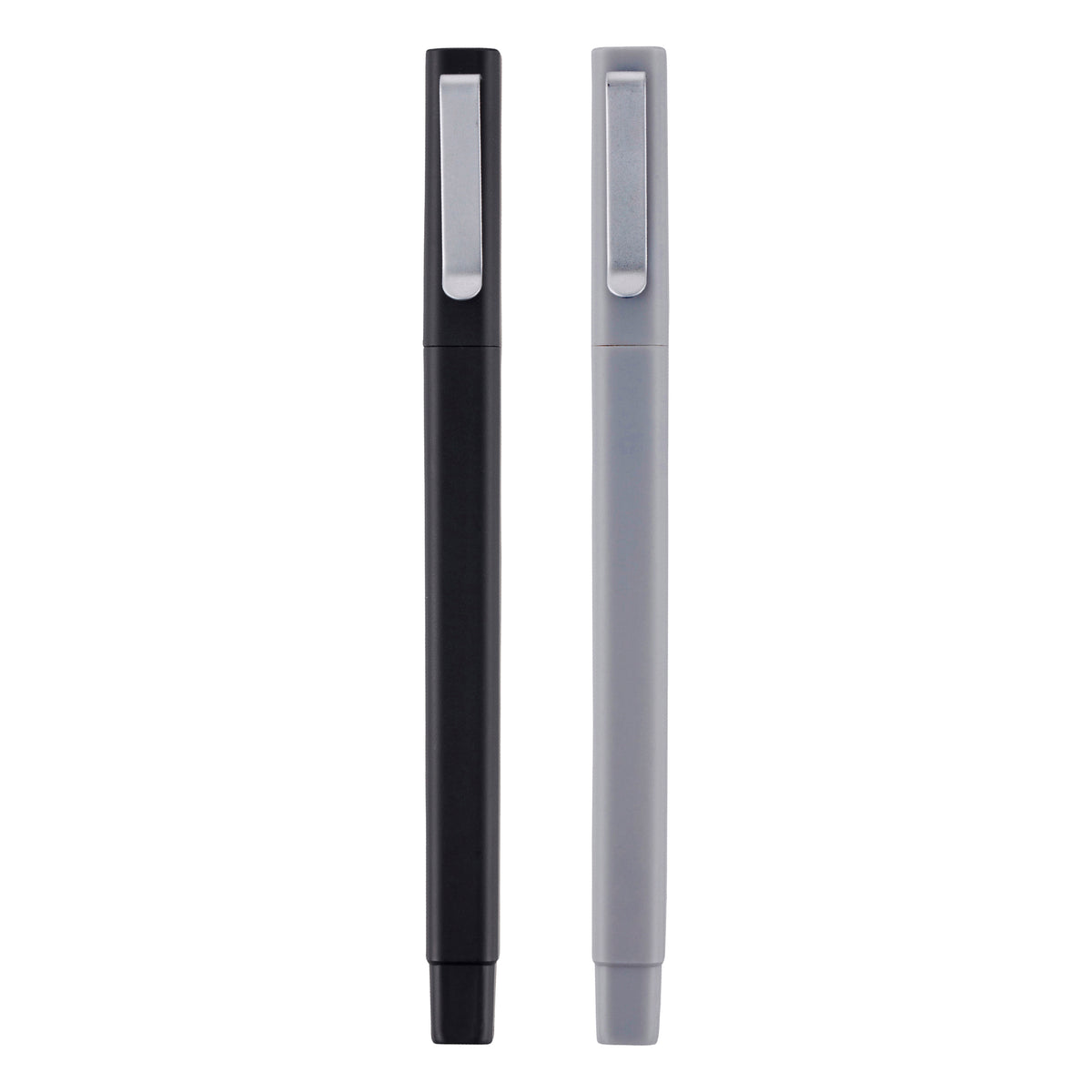 Branded Matt Capped Ball Pen with Square Barrel