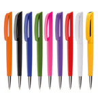 Branded Solid Colour Twist Action Ball Pen