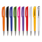 Branded Solid Colour Twist Action Ball Pen