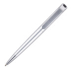 Branded Silver Twist Action Ball Pen