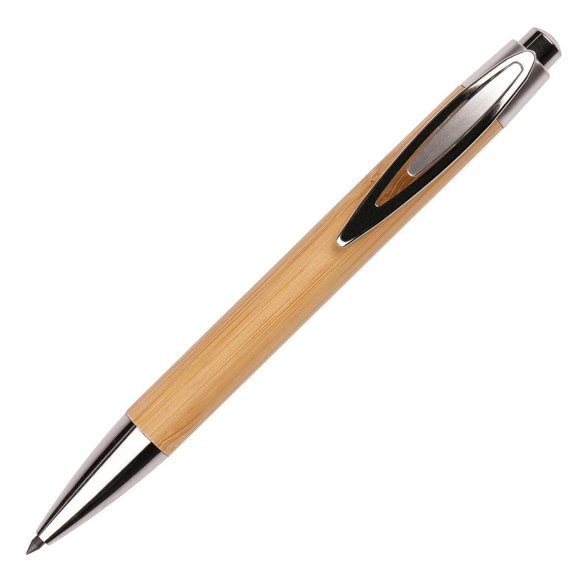 Branded Bamboo Eternity Pencil with Graphite Nib