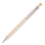 Branded Birch Wood Push Action Ball Pen