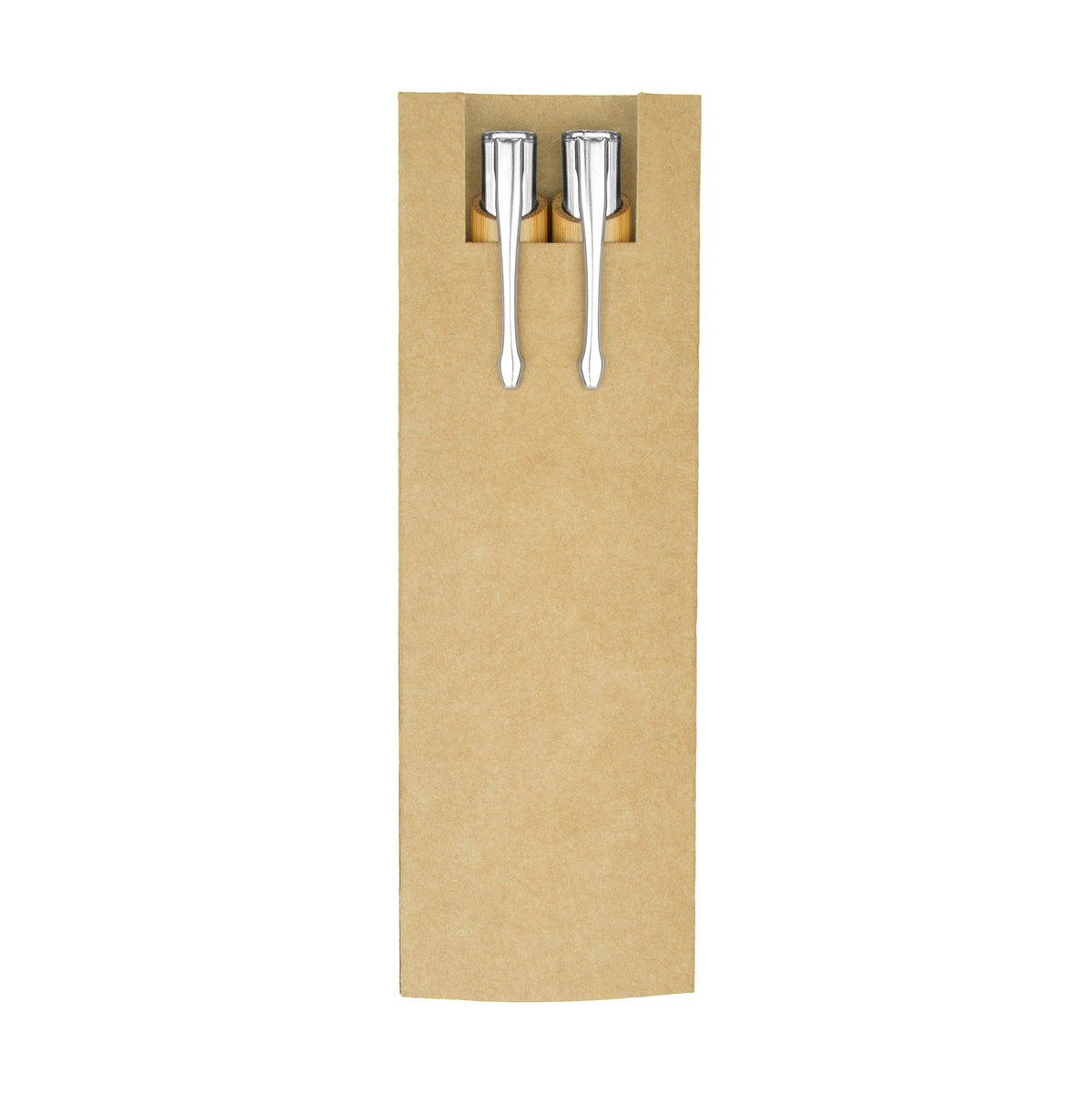 Branded Compostable Card Sleeve for Two Pens
