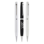 Branded Large Barrel Twist Action Aluminium Ball Pen
