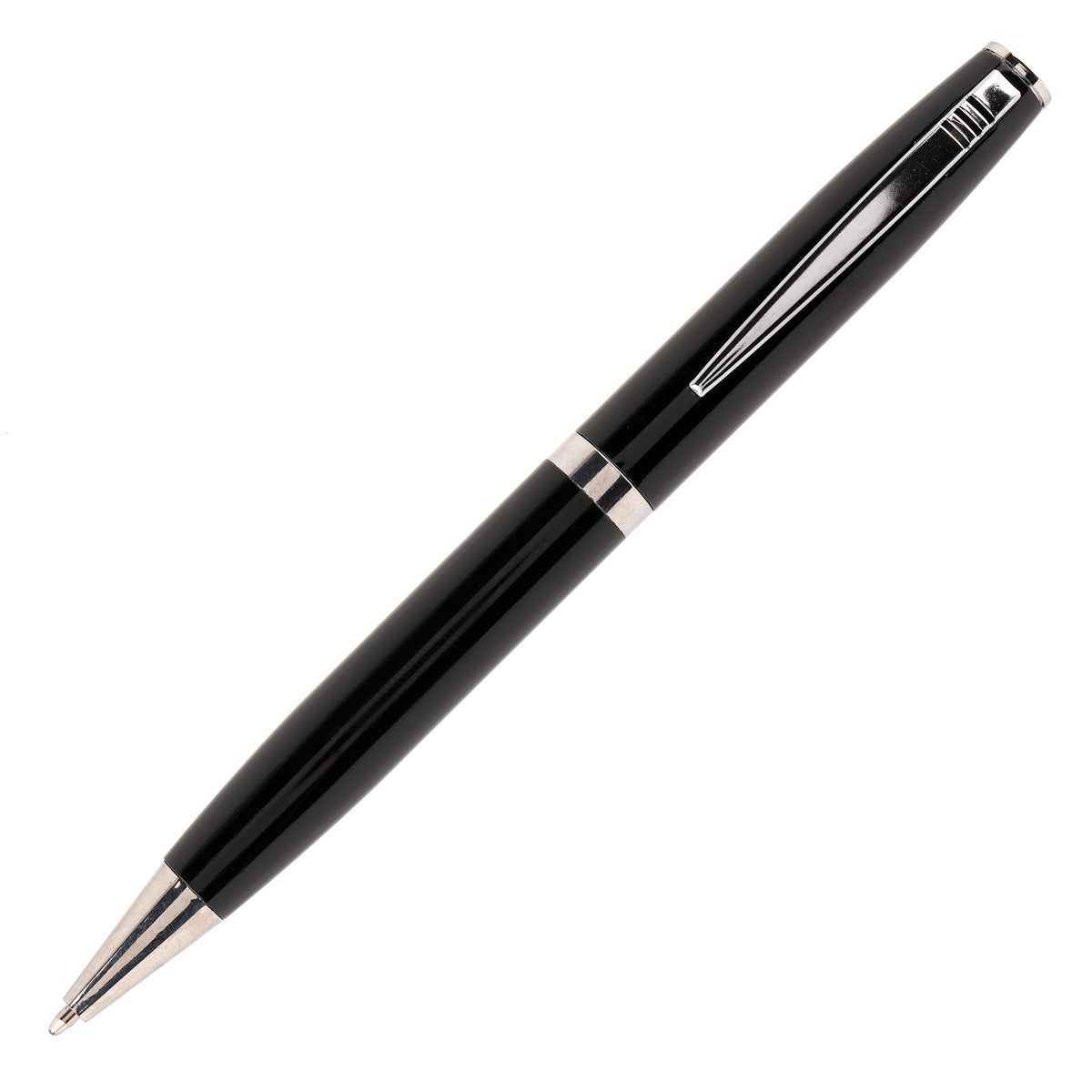 Branded Large Barrel Twist Action Aluminium Ball Pen
