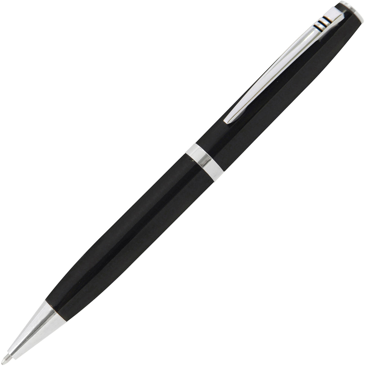 Branded Large Barrel Twist Action Aluminium Ball Pen