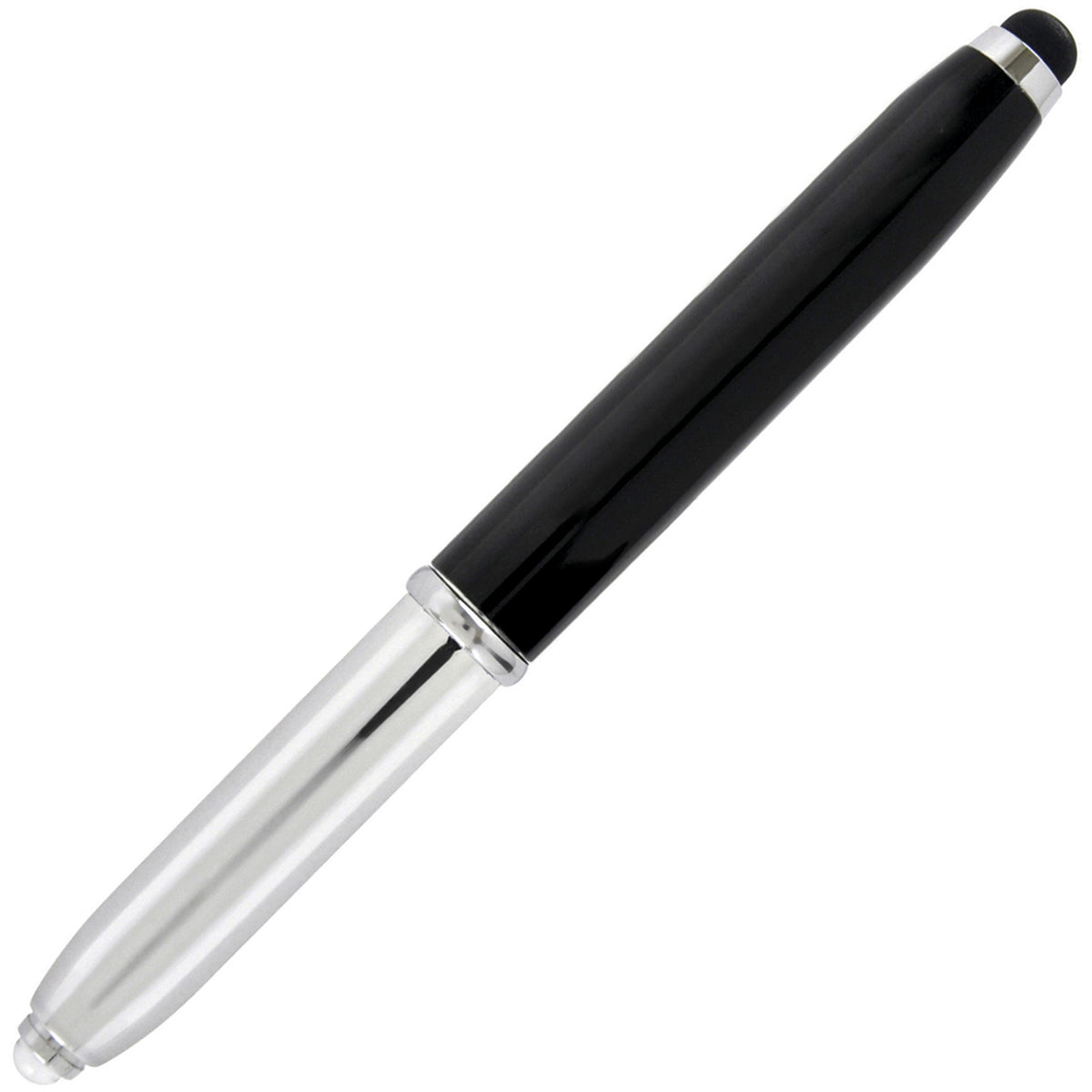 Branded 3 in 1 Aluminium Ball Pen with LED Light and Stylus