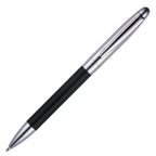Branded Two-Tone Chrome Twist Action Ball Pen