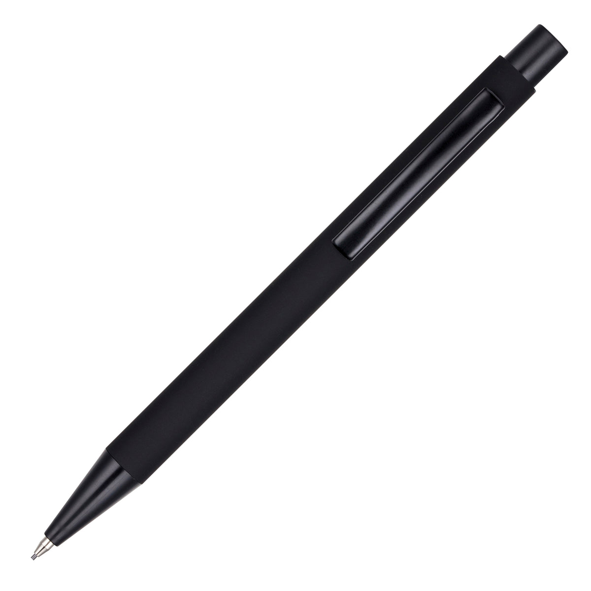 Branded Black Soft Feel Metal Mechanical Pencil