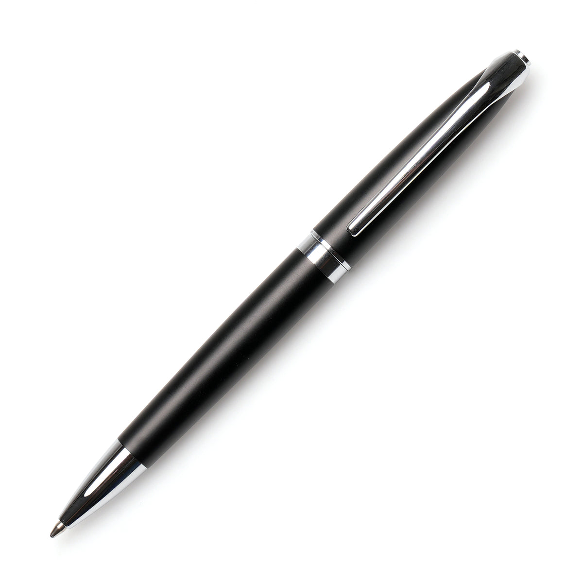 Branded Weighty Chrome Brass Ball Pen
