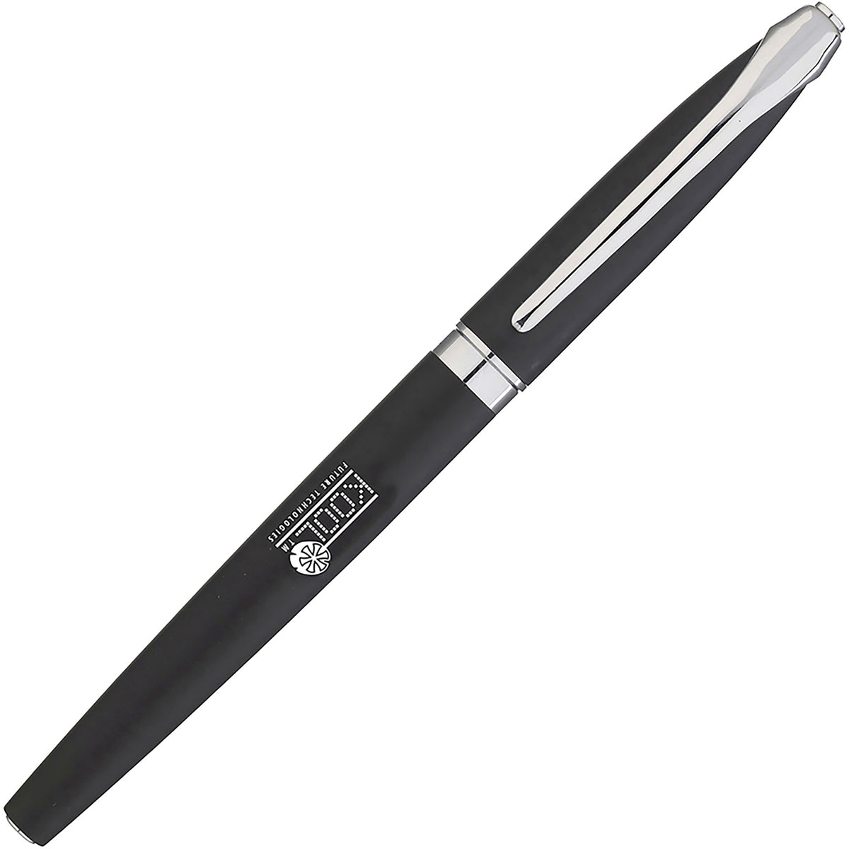 Branded Weighty Chrome Brass Roller Pen