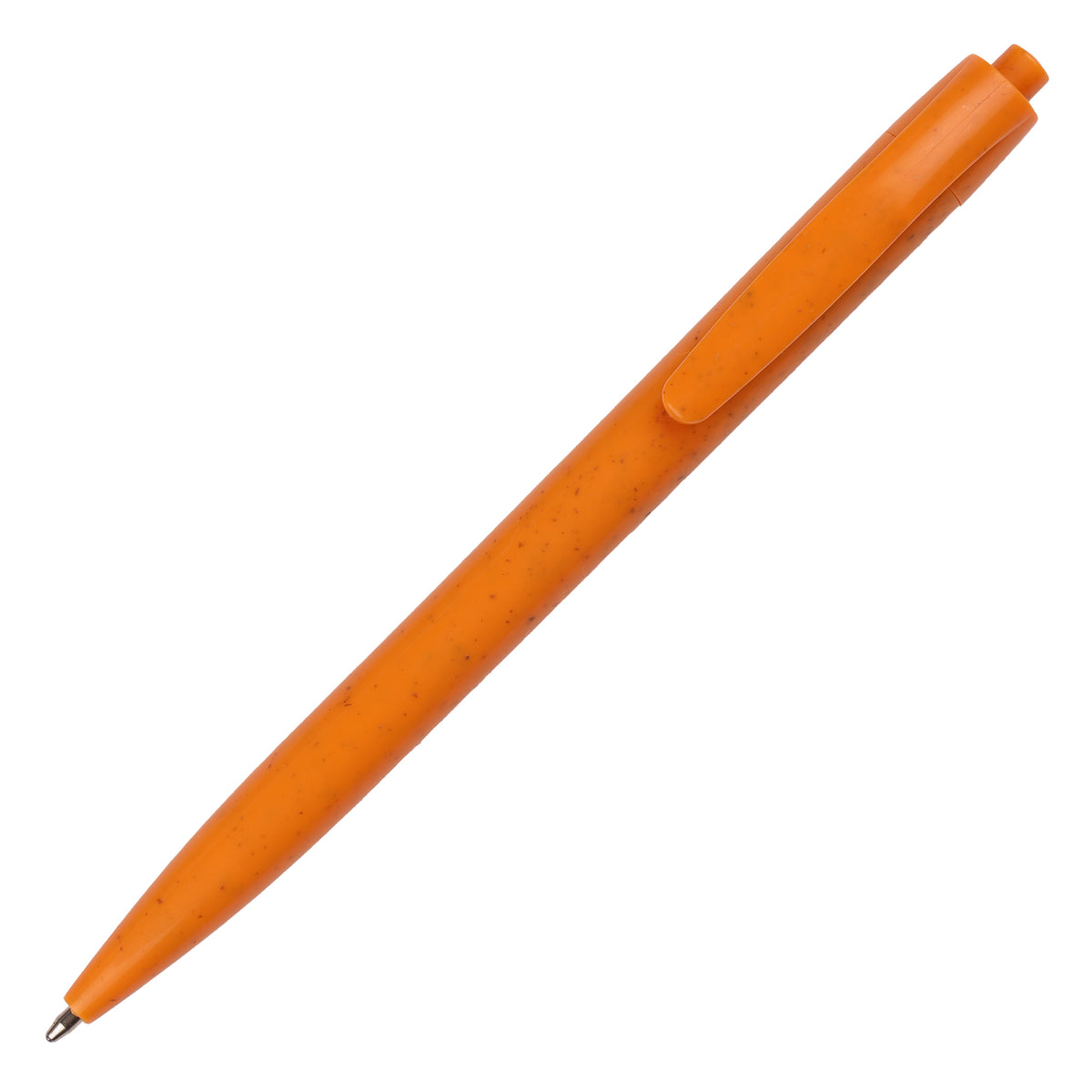 Branded Wheat Straw Push Action Ball Pen