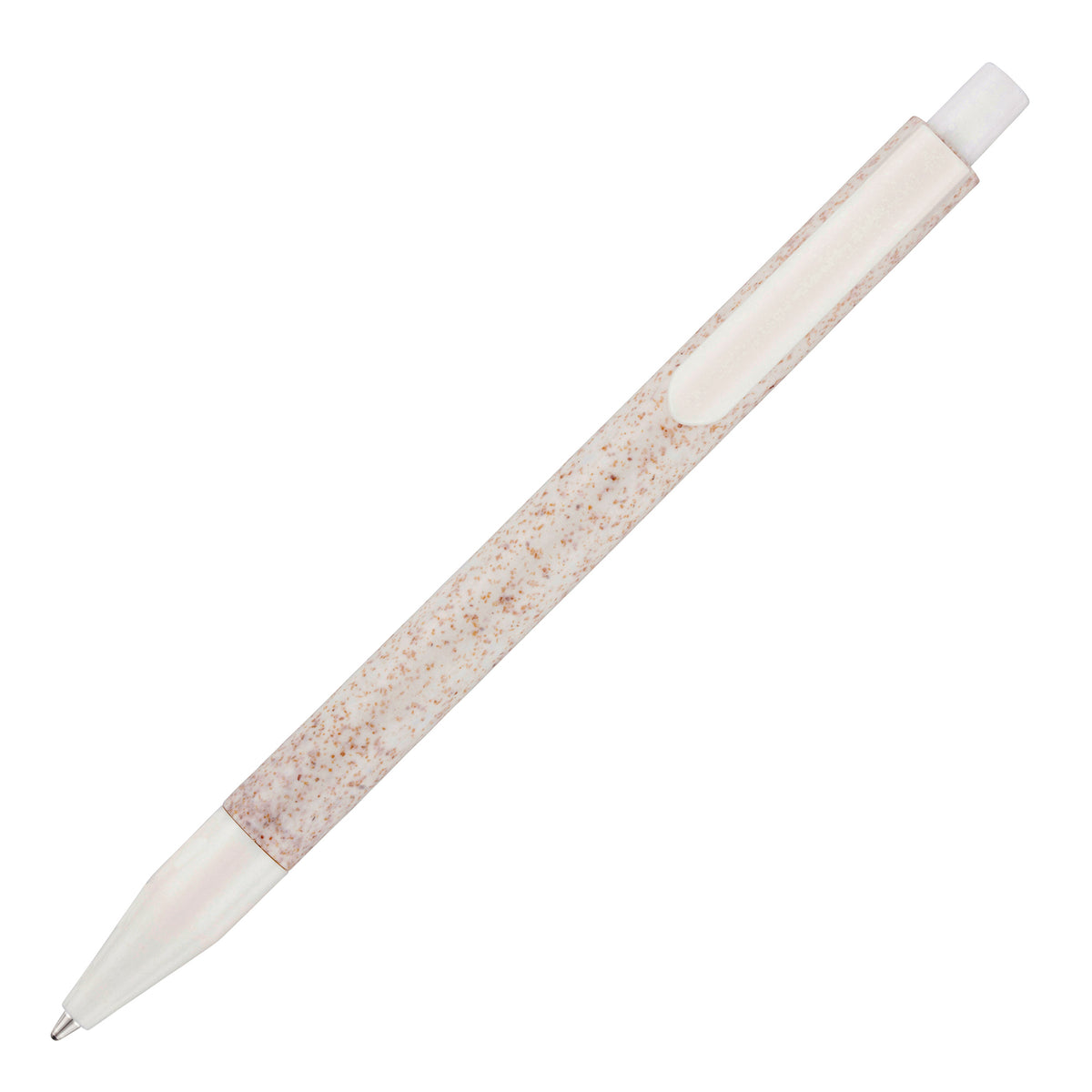 Branded Smooth Finish Wheat Plastic Ball Pen