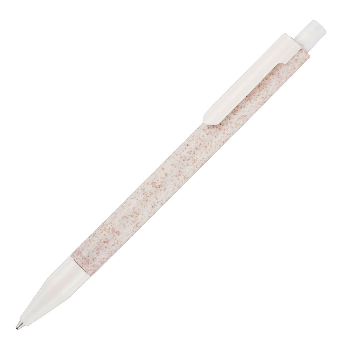 Branded Smooth Finish Wheat Plastic Ball Pen