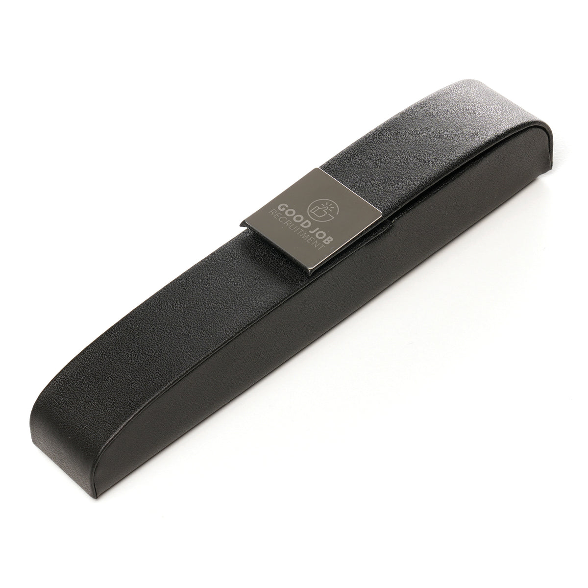 Branded Magnetic Close PU Single Pen Box