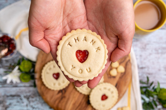 The Biskery - Bespoke Jammie Biscuits