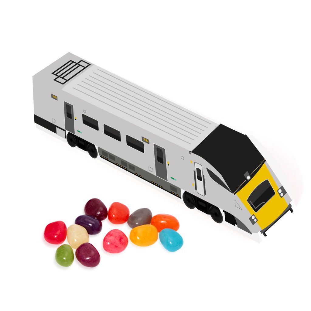Branded Train Sweet Box