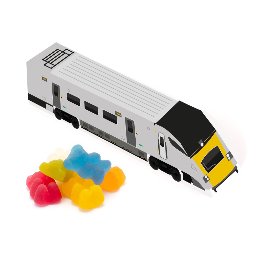 Branded Train Sweet Box