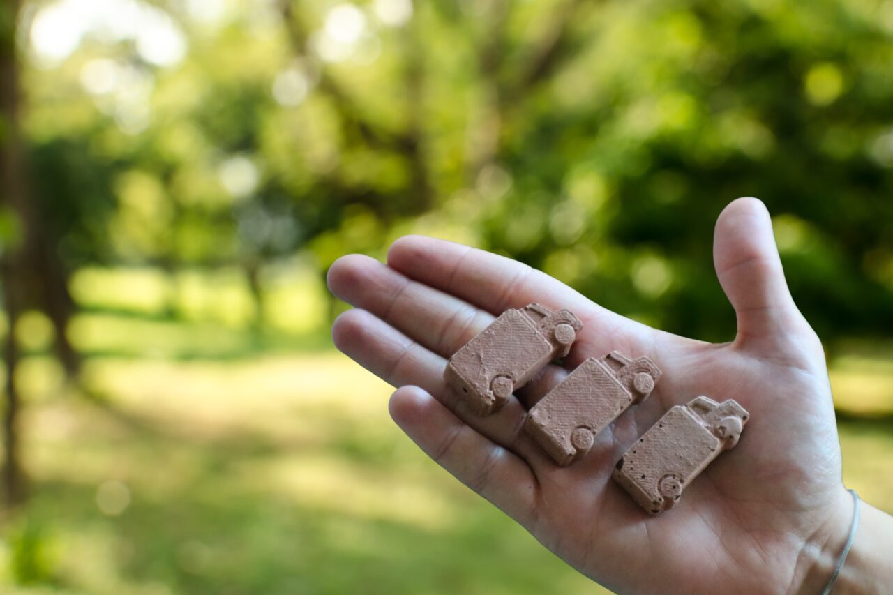 Van Shaped Seed Bombs