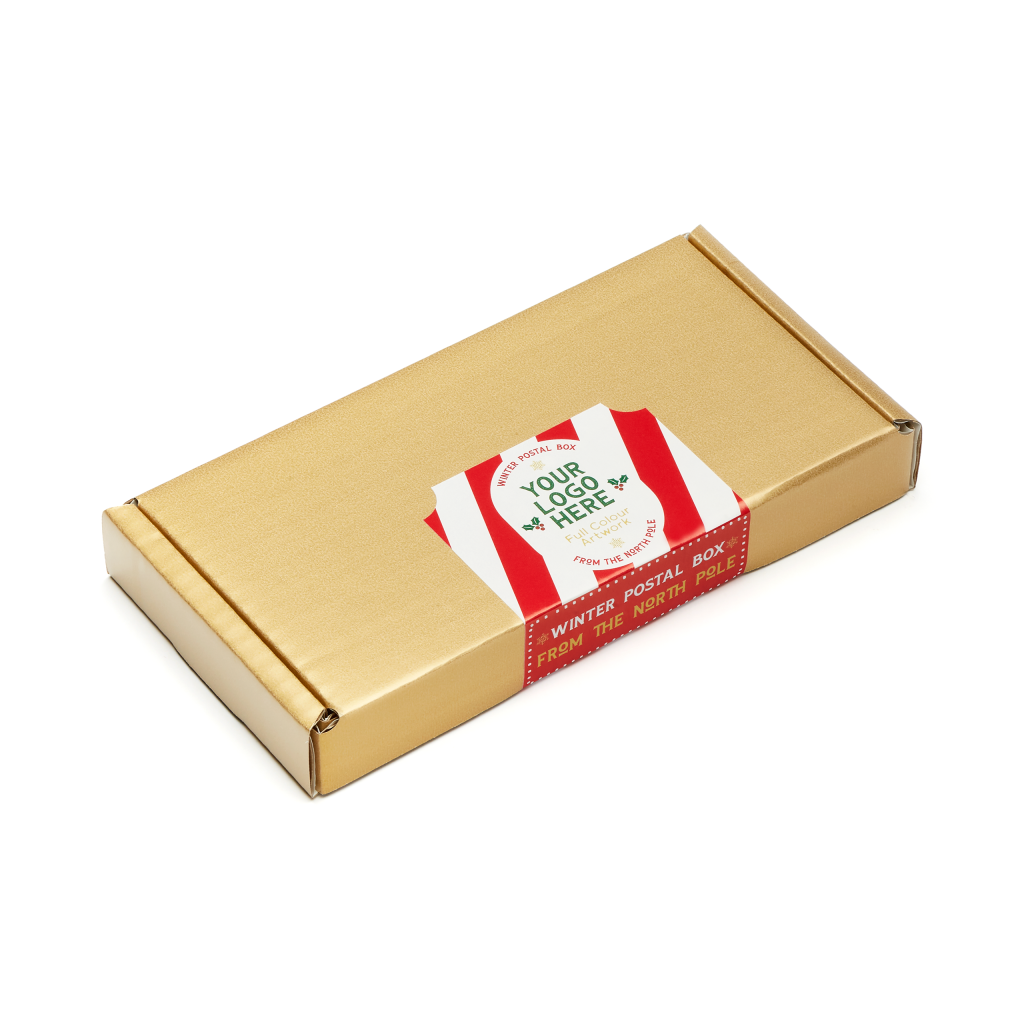 Branded Christmas Postal Gift Box