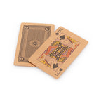 Branded Kraft Paper Playing Cards in Printed Box