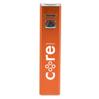 Branded 2200mAh Aluminium Cuboid Power Bank