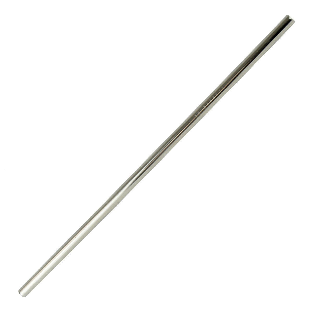 Branded Silver Stainless Steel Metal Straw