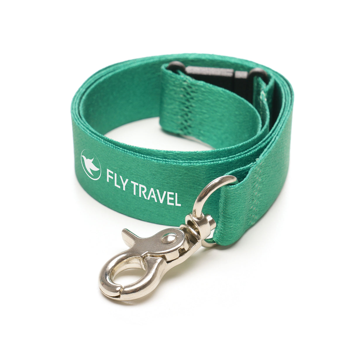 Branded Made in Britain RPET Lanyard with Metal Trigger Clip