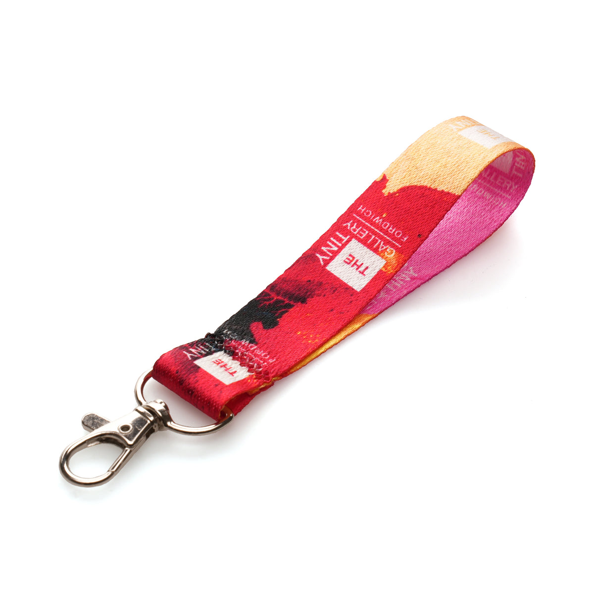 Branded RPET Lanyard Keyring with Trigger Clip